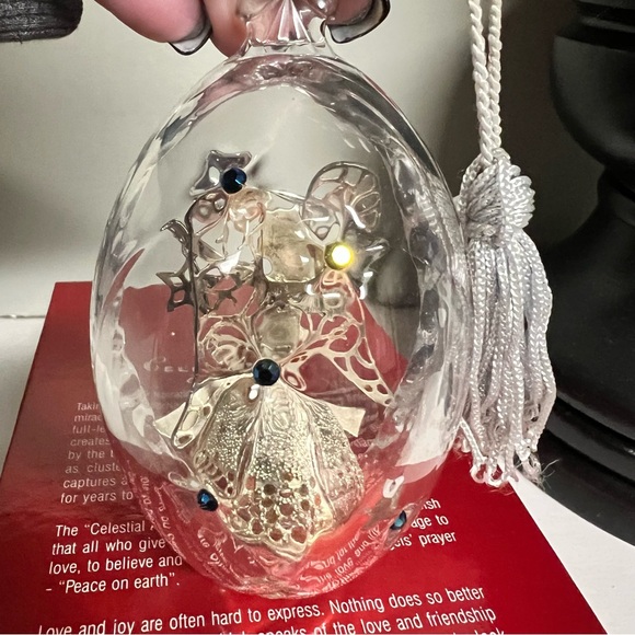 Lenox Celestial Angel Ornament - Picture 3 of 4